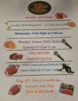 Vip Sports menu