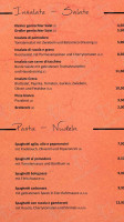 Pizzeria Ristorante La Taverna menu