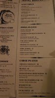 Royal Boucherie menu