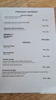 Pizzeria Bygget menu