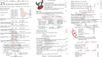 The Roasting Company menu