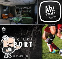 Ah! Sport Lounge As food