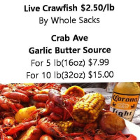 Crab Ave food