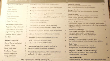 Mirko Pasta menu