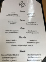 Gran Gusto menu