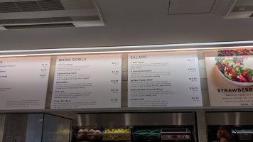 Sweetgreen Fulton Market menu