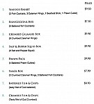 Costi's Fish & Chips menu