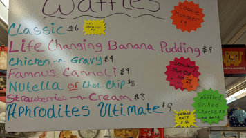 Wayward Waffle menu