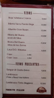 Nostra Pizza menu