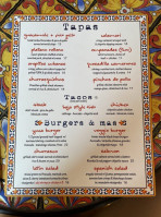 Yuca Bar Cocina Latina menu