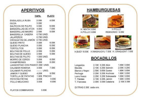 La Campaneta menu