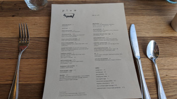 Plow menu