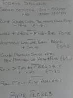 Flores menu