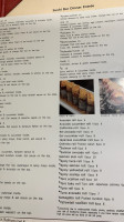 Sushi Hiro menu