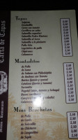 Mesón La Muralla De Palma menu