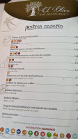 El Olivo menu