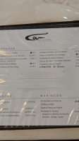 Cam De Ribera menu