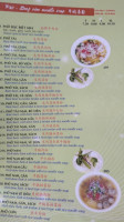 Pho Mi Asia menu