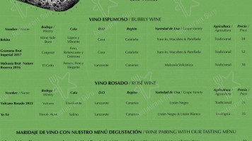 Coentro menu