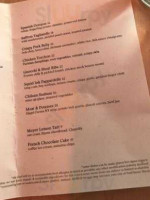 Santo Cielo menu