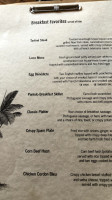 Bistro Punahele Tonnelier menu