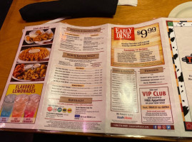 Texas Roadhouse menu