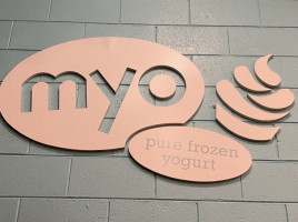 Myo Pure Frozen Yogurt inside