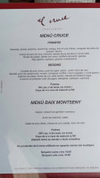 El Cruce De Arapiles menu