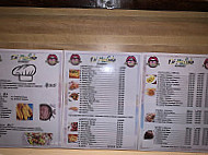 Di Palate Inc menu