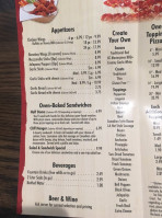 Mountain Mike's Pizza menu