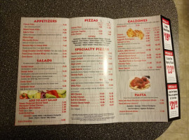 Sakos Pizza menu