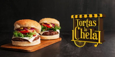 Tortas La Chela food