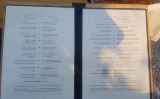 The Giri Cafe menu