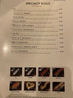 Itto Sushi menu