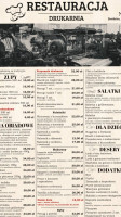 Drukarnia menu