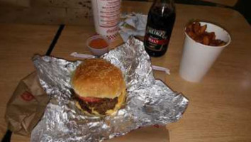 Five Guys Burgers Fries food