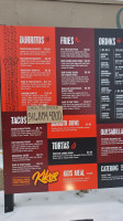 Kiko’s Burrito Co. Carry Out menu