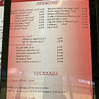 Chez Roze menu