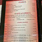 Chez Roze menu