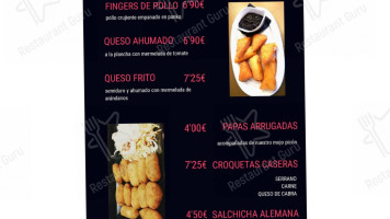 Gran Via menu