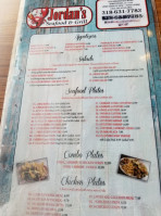 Sam's Southern Eatery menu