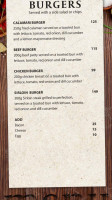 The Black Sheep Diner menu