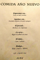 Villa Del Obispo Villaquilambre menu