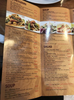 Golden Thai menu