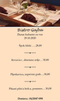 Bistro Gajba food