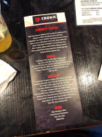 Crown Public House menu