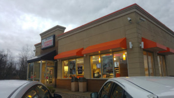 Dunkin' outside