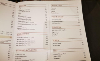 Casa Bella Sun City menu