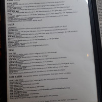 Thaiku menu