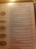 Thai Garden menu